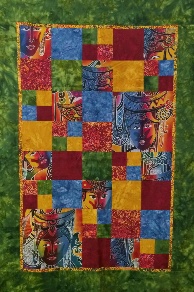 cut up mask quilt